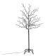 Dekorativní LED strom s květy, studená bílá, 1,5 m