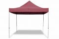 Zahradní party stan vínový nůžkový 3 x 3 m + 4 bočnicemi