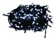 Venkovní LED světelný řetěz 40 m, 400 LED, studená bílá