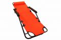 Garthen Skládací zahradní lehátko, oranžové