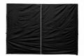 Sada 2 bočních stěn pro PROFI zahradní stan 3 x3 m černá