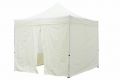 Sada 2 bočních stěn pro PROFI zahradní stan 3x3 m, champagne