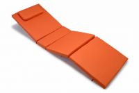 Polstrování na lehátko Garth - oranžová