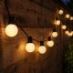 Zahradní párty osvětlení s 20 LED světly, 16 m, teplá bílá