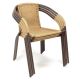 Zahradní bistro židle  - stohovatelná, béžová