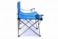 Kempingová skládací lavice Divero skládací XXL - modrá