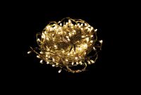 Vánoční LED osvětlení 19,9 m - teple bílé 200 LED s časovačem
