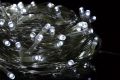 Vánoční LED řetěz 2,05 m, 20 LED diod, studeně bílý