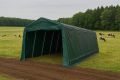 Zahradní a hospodářský stan 3,3×6 m, zelený, PVC 550 g/m²