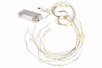 Sada světelný déšť 48 LED, teplá bílá 2 ks