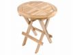Zahradní odkládací stolek DIVERO z teakového dřeva