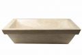 DIVERO umyvadlo z přírodního kamene Bergamo