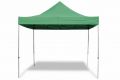 Zahradní párty stan nůžkový PROFI 3x3 m zelený + 4 boční stěny