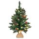 Vánoční stromek s osvětlením  60 cm, 30 LED