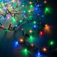 Barevný světelný řetěz s časovačem 1000 LED, 30 m