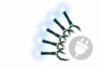 Vánoční LED řetěz 10 m, 100 LED, studeně bílý