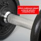 MAXXIVA Jednoruční litinová činka, 30 kg