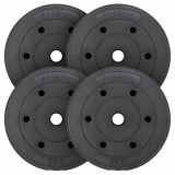 MAXXIVA Sada závaží 4 x 5 kg, cement, černá