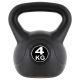 MAXXIVA Kettlebell činka, černá, 4 kg