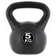 MAXXIVA Kettlebell činka, černá, 5 kg