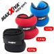 MAXXIVA Zátěžové manžety 2 x 0,5 kg, černé