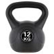 MAXXIVA Kettlebell činka, černá, 12 kg