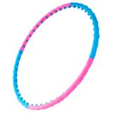 MAXXIVA Hula Hoop masážní obruč, 100 cm, modrá-růžová