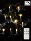 NEXOS Vánoční svíčky na stromeček, bezdrátové, 10 ks