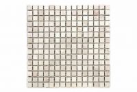 Mramorová mozaika DIVERO krémová 30 x 30 cm 1 m²