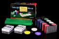 Pokerový set - žetony 200ks v plechové dóze