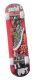 Skateboard dětský s ALU podvozkem, 60 x 15 cm, červený