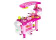 Dětská kuchyňka G21 velká s příslušenstvím růžová