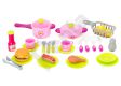 Dětská kuchyňka G21 velká s příslušenstvím růžová