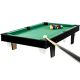 GamesPlanet® Mini kulečník pool, 92 x 52 x 19 cm, černá