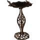 Garth Ptačí koupel s krmítkem z litiny, bronz, 50 cm