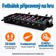 Multifunkční herní stůl 15 v 1, černý