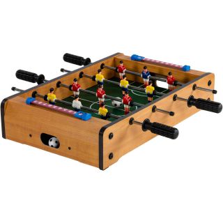 GamesPlanet® Mini stolní fotbálek, 51 x 31 x 8 cm, světlý