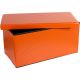 Skládací lavice s úložným prostorem - oranžová