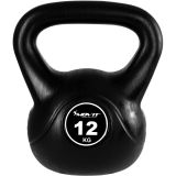 MOVIT Kettlebell činka, 12 kg, černá