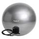 Gymnastický míč MOVIT s pumpou - 75 cm - stříbrný