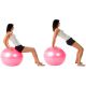 Gymnastický míč MOVIT s pumpou, 75 cm, oranžová