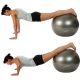 Gymnastický míč MOVIT s pumpou, 75 cm, oranžová
