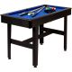 GamesPlanet® Kulečníkový stůl pool biliard 4 ft, modrý