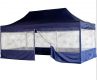 Zahradní párty stan INSTENT PRO, nůžkový, modrý, 3 x 6 m