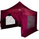 Zahradní párty stan Stilista nůžkový 4 boční stěny - burgundská