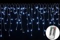 VOLTRONIC Vánoční světelný déšť, 15 m, 600 LED, studeně bílý
