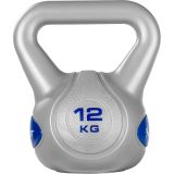 MOVIT Kettlebell činka 12 kg, tm. modrá