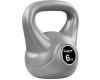 Movit Kettlebell činka, 6 kg, šedá/černá