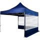 INSTENT PRO Boční stěna s oknem pro stany 3 x 3 m, modrá