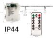 VOLTRONIC Párty osvětlení 5 m, 50 LED, teple bílé na baterie